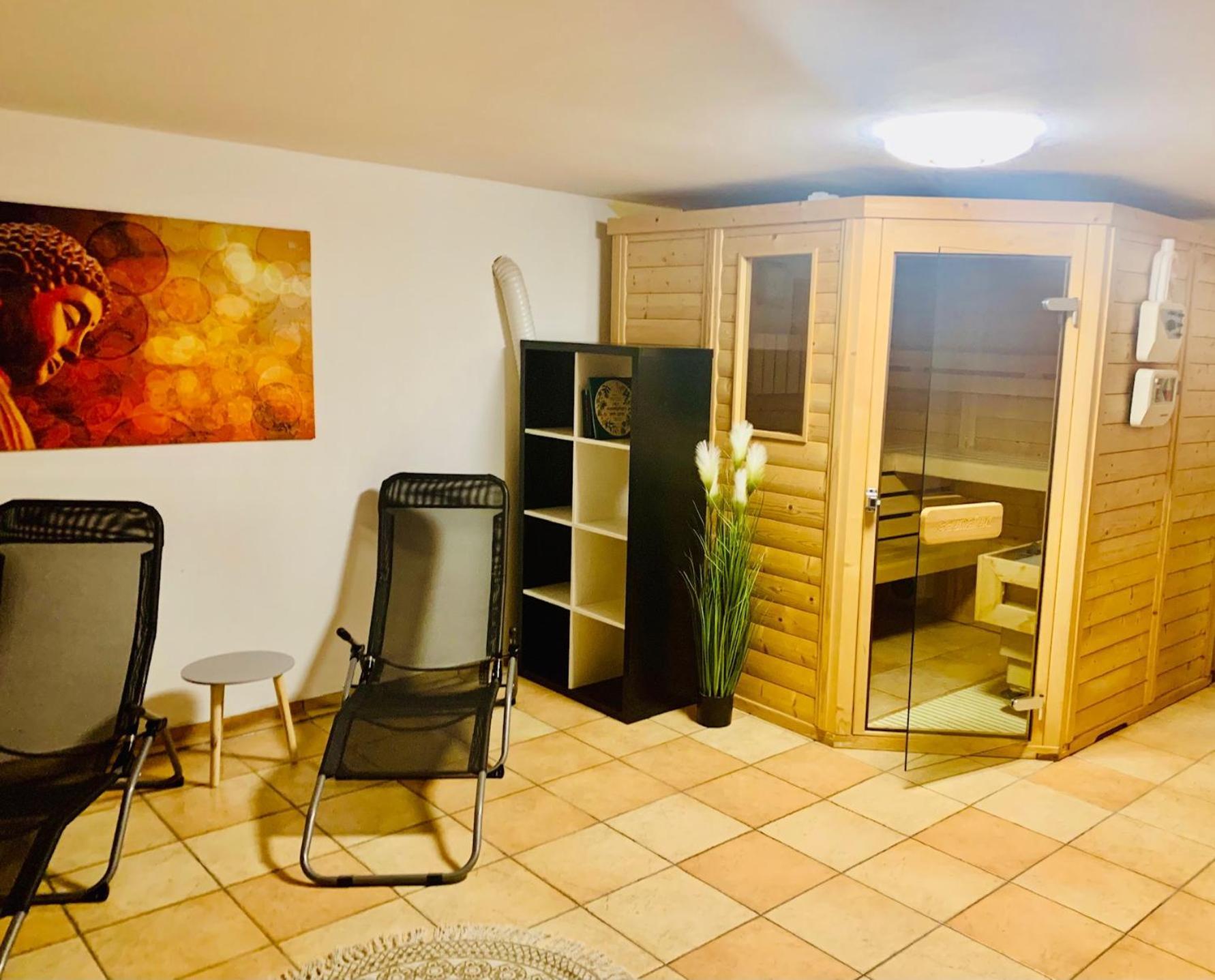 Souterrain Monteurwohnung Mit Sauna Und Garten Apartment *