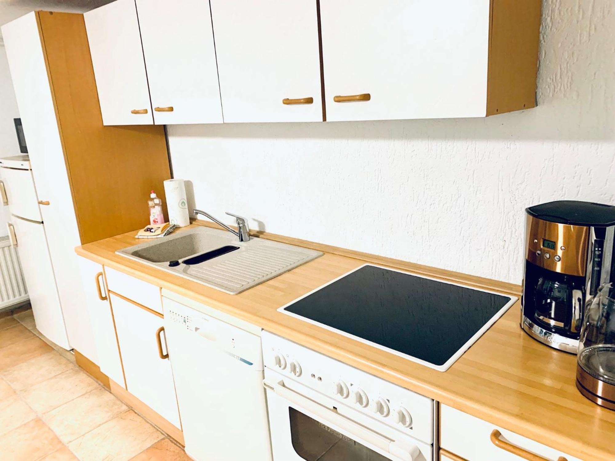 Apartment Souterrain Monteurwohnung Mit Sauna Und Garten